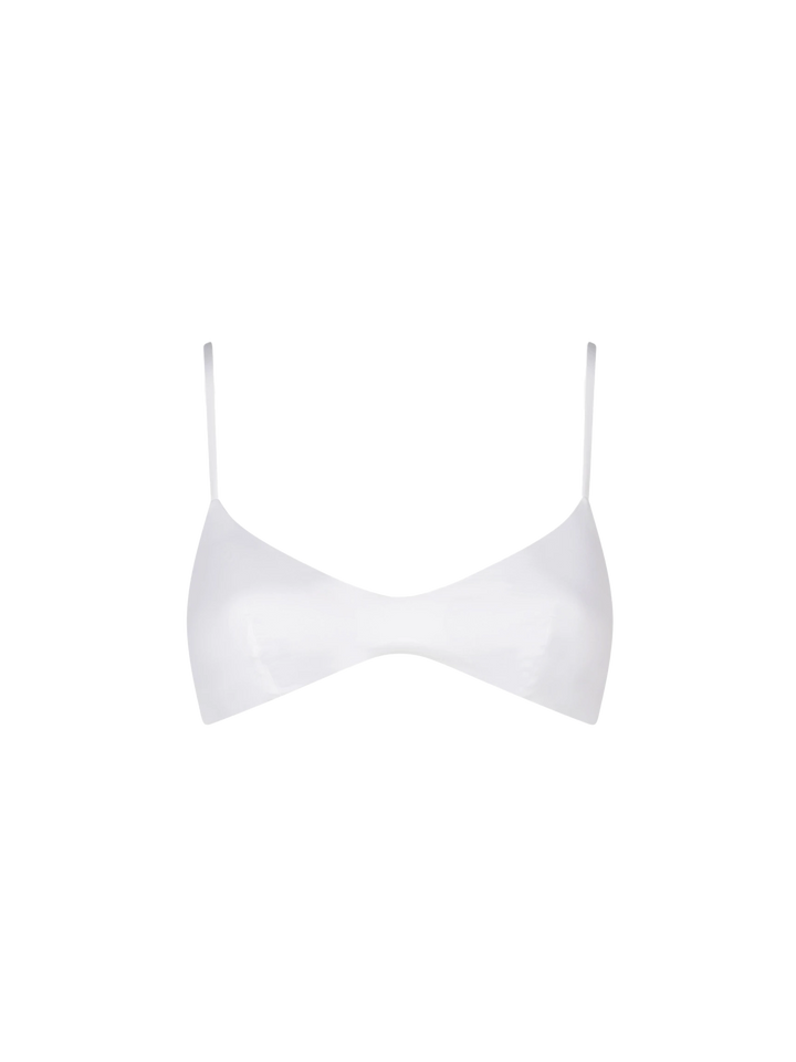 Woman white bralette top swimsuit - MC2 Saint Barth