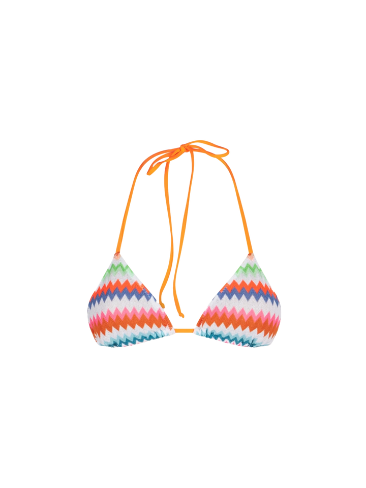 Woman chevron triangle top