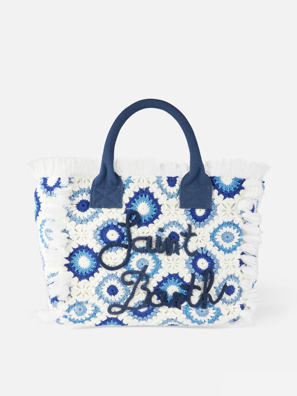 Vanity crochet shoulder bag