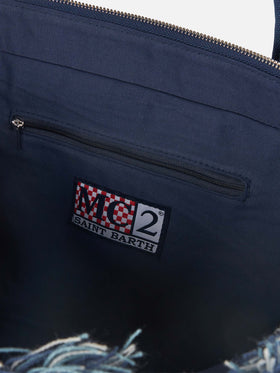 Vanity crochet patchwork shoulder bag - MC2 Saint Barth