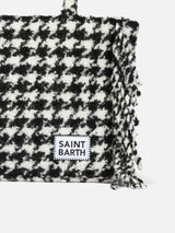 Umhängetasche „Vanity Blanket“ mit Pied-de-Poule-Print