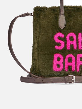 Vivian green faux fur handbag - MC2 Saint Barth