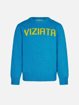 Viziata print girl sweater