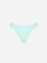 Crinkle pastel swim briefs