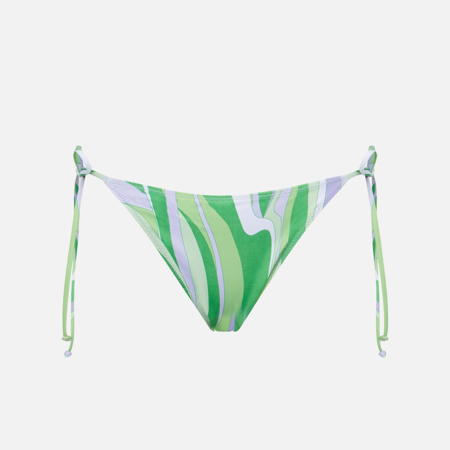 Woman swim briefs with multicolor wave print - MC2 Saint Barth