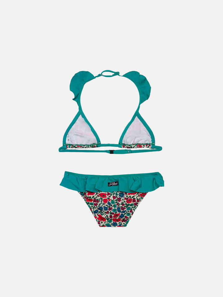 Girl triangle bikini | Made with Liberty fabric - MC2 Saint Barth
