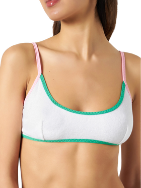 Woman terry bralette swimsuit - MC2 Saint Barth
