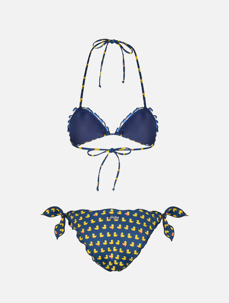 Bikini da donna a triangolo classico Sagittarius Moon con papere