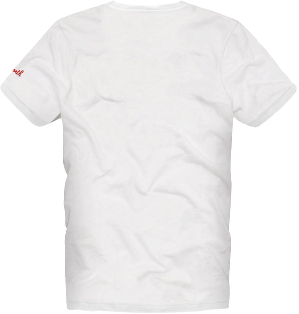 T-shirt da bambino con ricamo St. Barth habitué