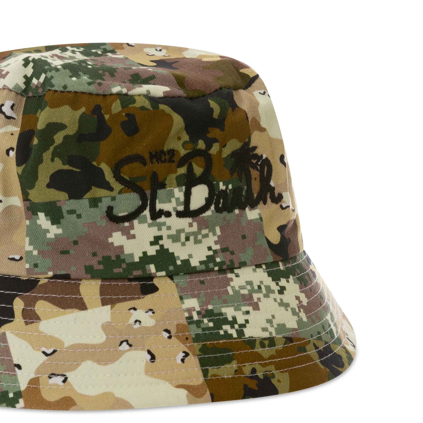 Camouflage bucket hat - MC2 Saint Barth