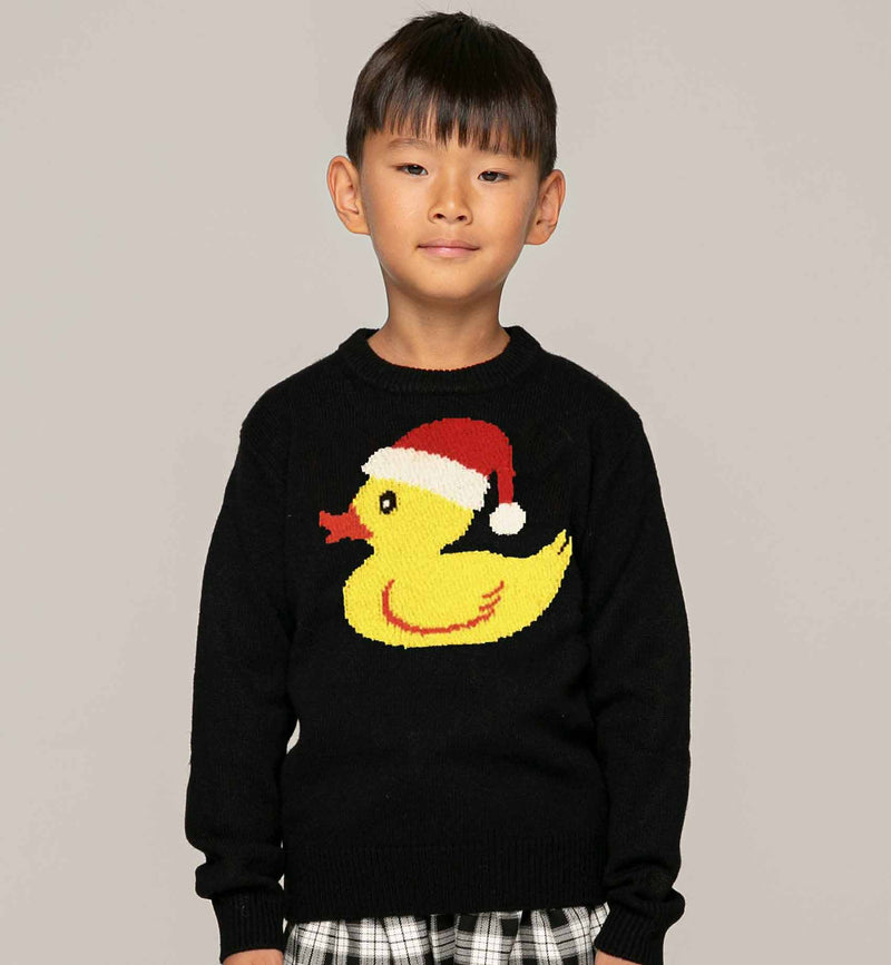 Ducky snow boy sweater