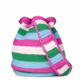 Handmade crochet bucket bag