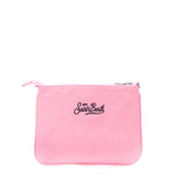 Parisienne pink beaded pouch bag