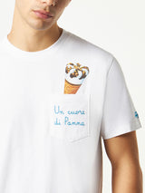 T-Shirt aus Cornetto-Baumwolle mit Stickerei | Algida® Sonderedition
