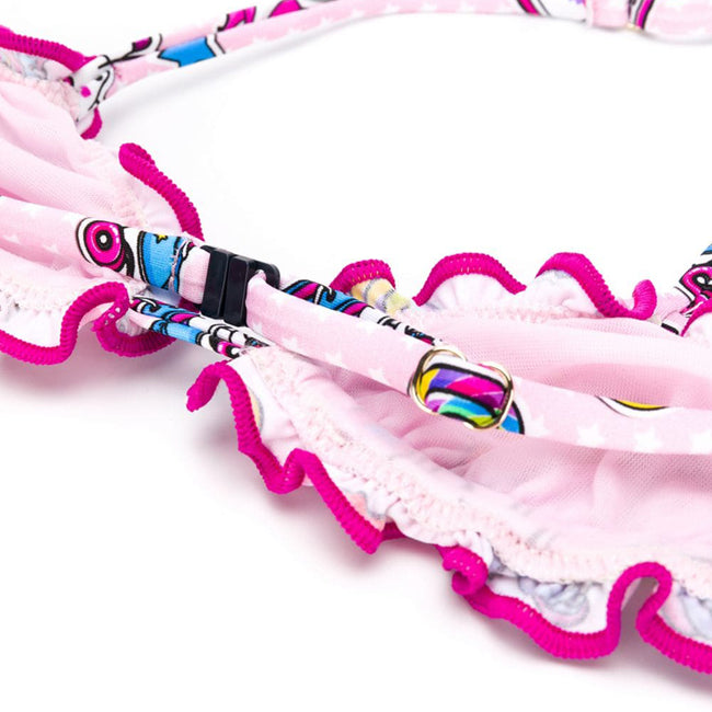 Costume Da Bagno 2 Pezzi La Sirenetta Per Bambine - Multicolore, Materiale Qualità, Licenza Disney - Foto 8