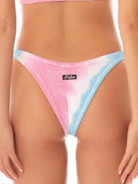 Woman crinkle cheeky swim briefs - MC2 Saint Barth