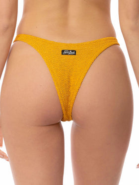 Woman crinkle cheeky swim briefs - MC2 Saint Barth
