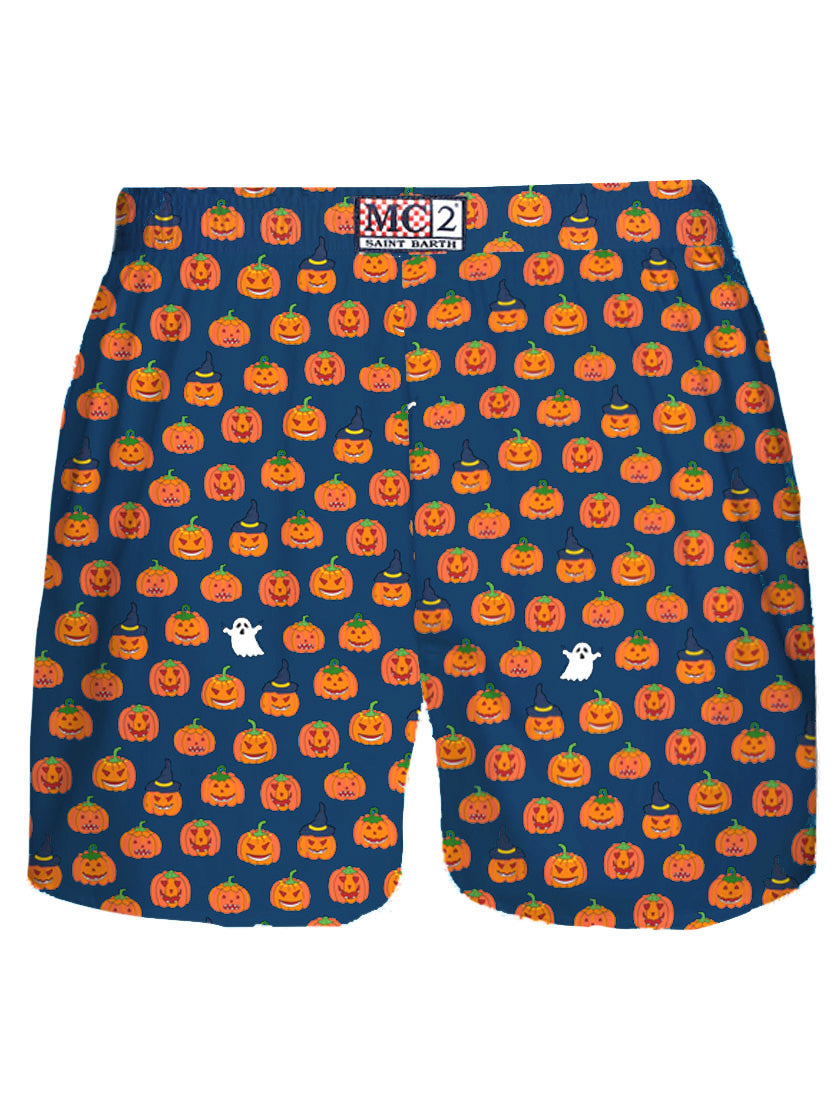 Halloween print man underwear boxer - MC2 Saint Barth