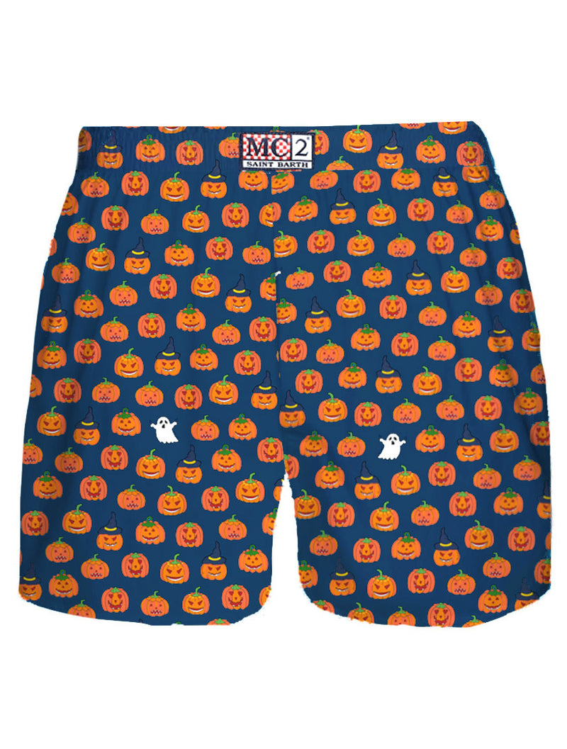 Herrenunterwäsche-Boxershorts mit Halloween-Print