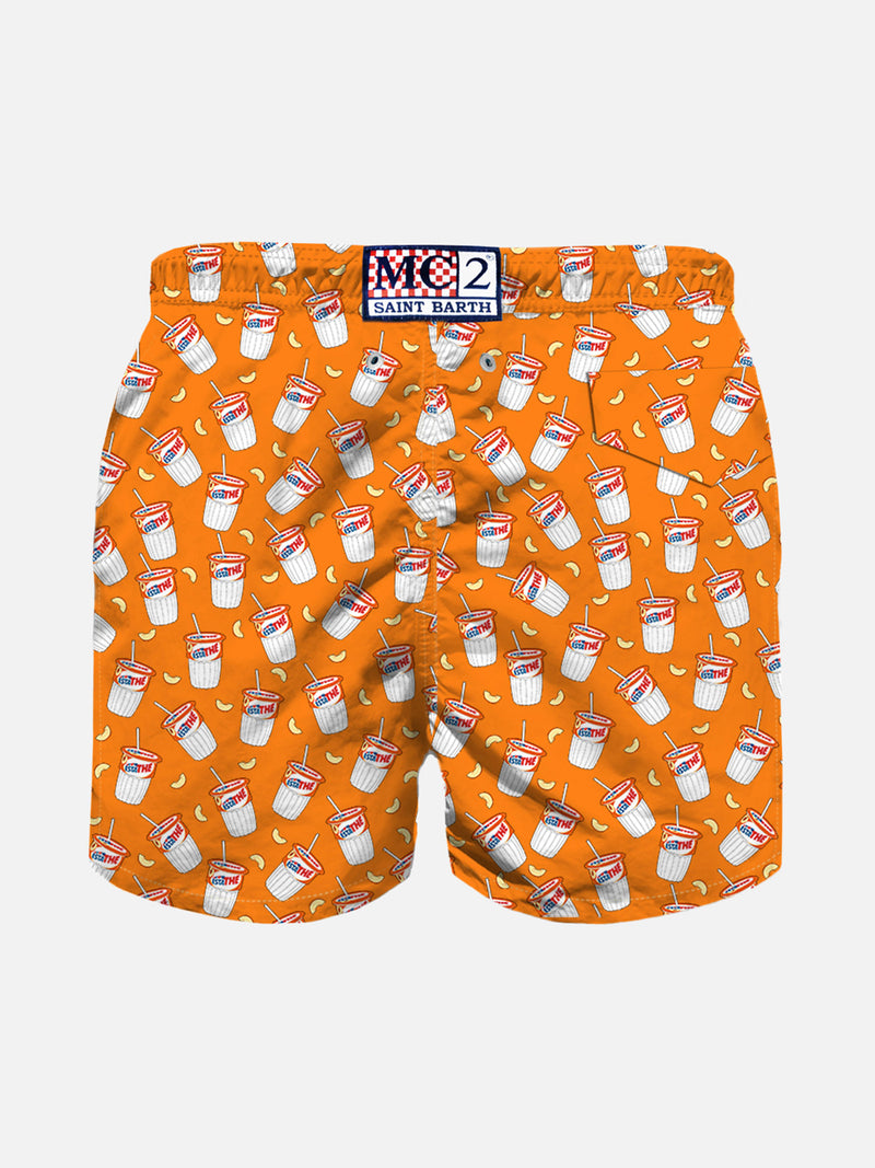 Boy swim shorts with Estathé print | Estathé® Special Edition