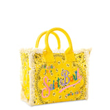 Colette-Canvas-Handtasche mit gelbem Bandana-Print