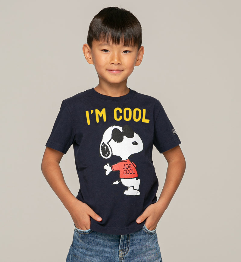 T-Shirt Junge I'm Cool Snoopy Aufdruck | Peanuts™ Sonderausgabe