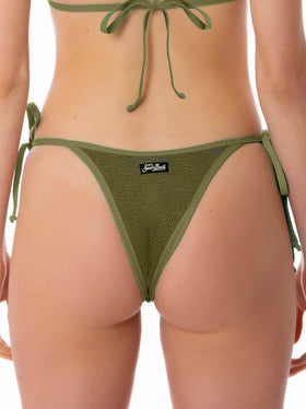 Woman crinkle cheeky swim briefs - MC2 Saint Barth