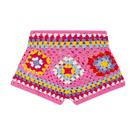 Girl crochet shorts - MC2 Saint Barth