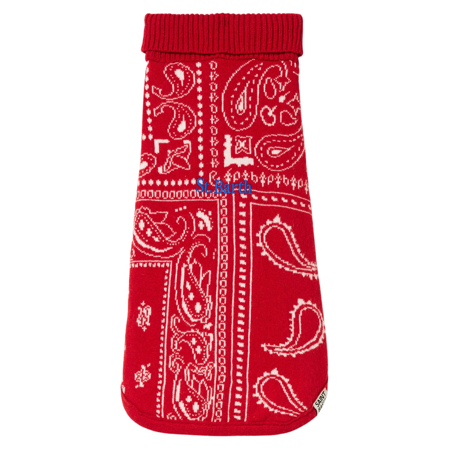 Dog sweater with bandanna jacquard - MC2 Saint Barth