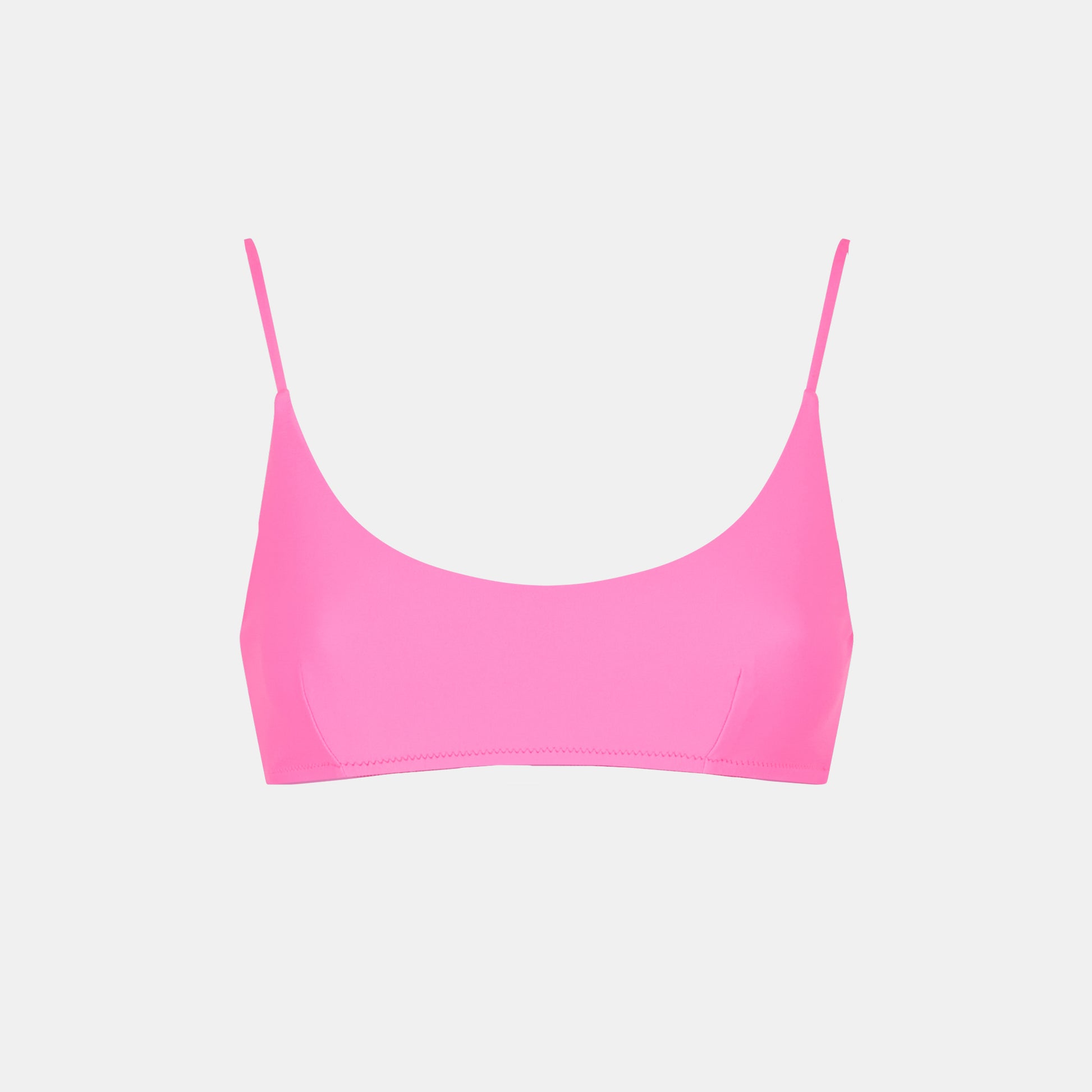 Woman fluo pink bralette swimsuit - MC2 Saint Barth