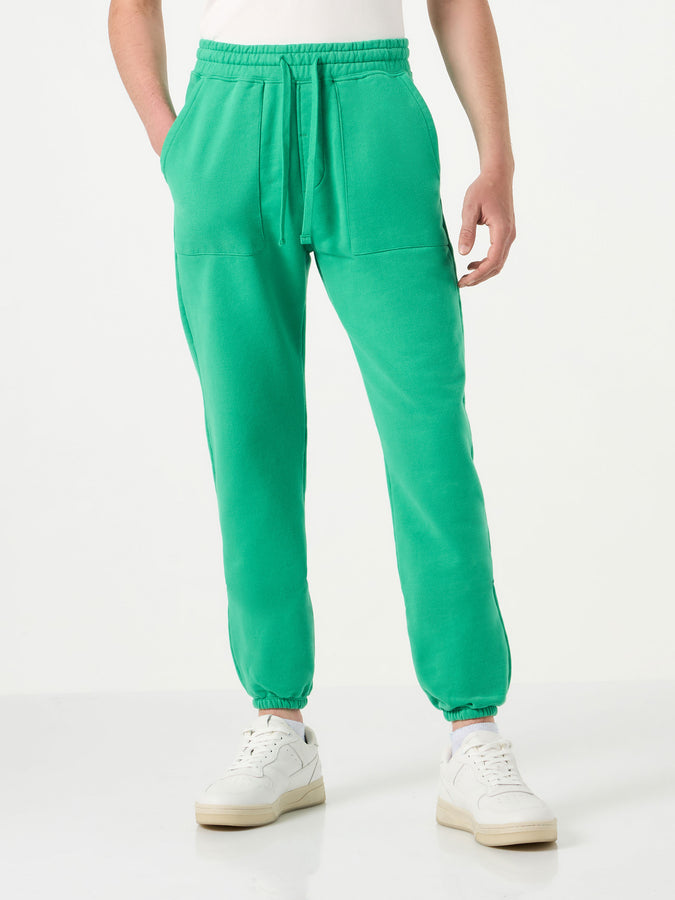 Mc2 Saint Barth Pantaloni sportivi verde erba | Edizione speciale Pantone™