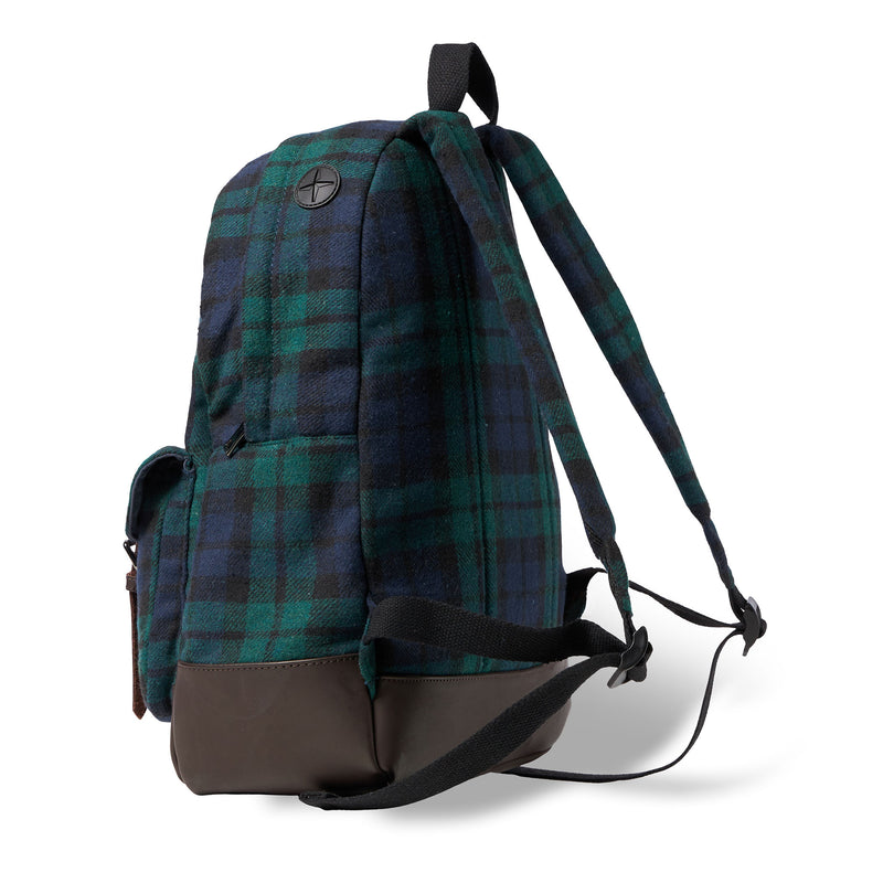 Rucksack mit Tartan-Print