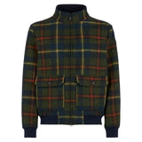 Herren-Thermojacke mit Tartan-Print