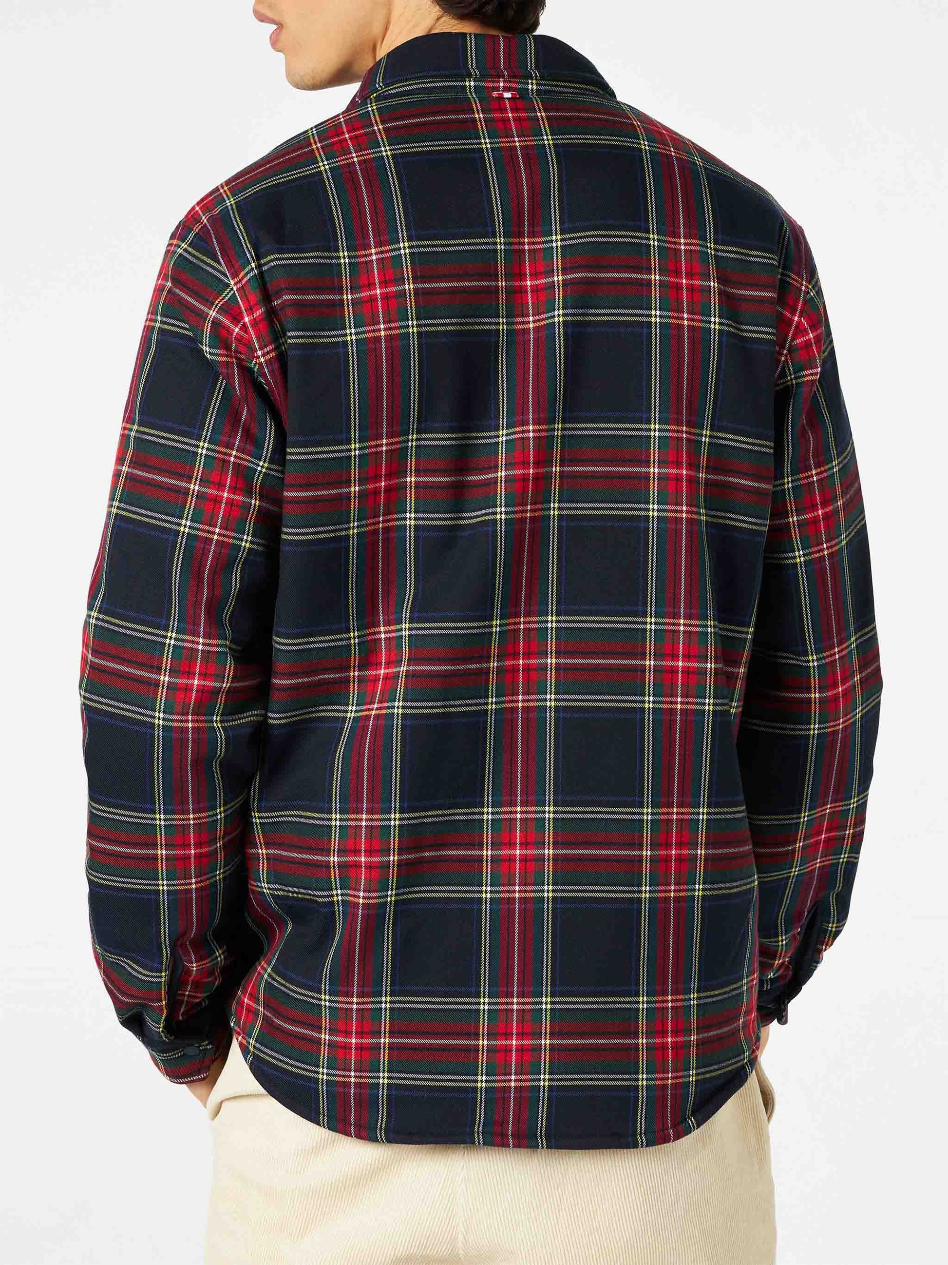 Overshirt Chalet with pocket and St. Barth Bob Club embroidery - MC2 Saint Barth