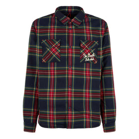 Overshirt Chalet with pocket and St. Barth Bob Club embroidery - MC2 Saint Barth