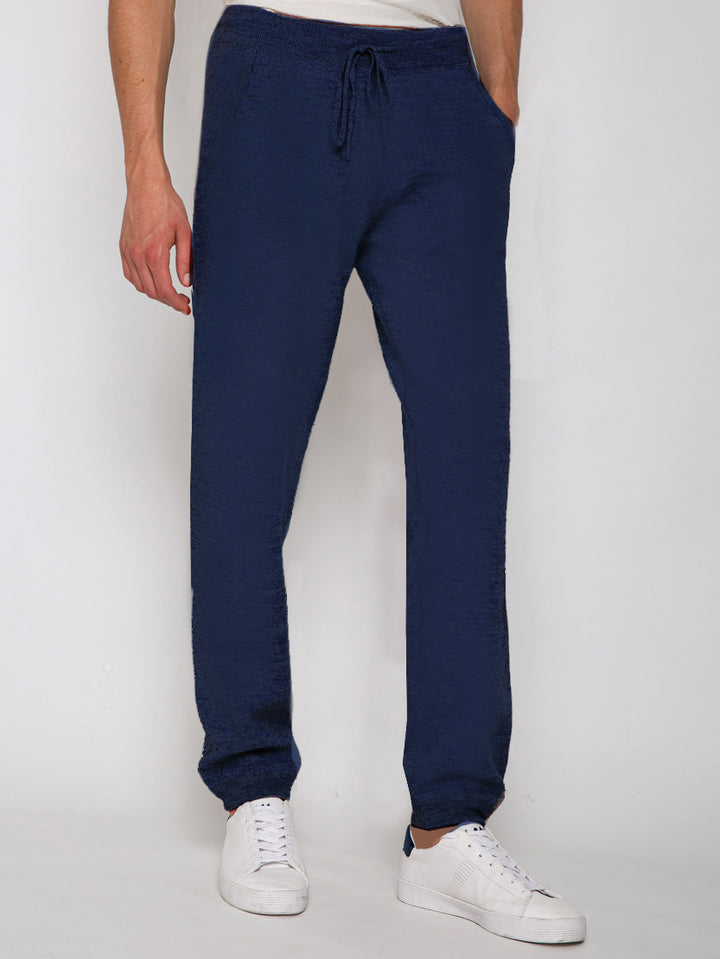 Track knitted sweatpants with pockets - MC2 Saint Barth