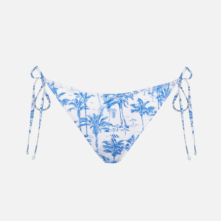 Woman swim briefs with toile de jouy print - MC2 Saint Barth