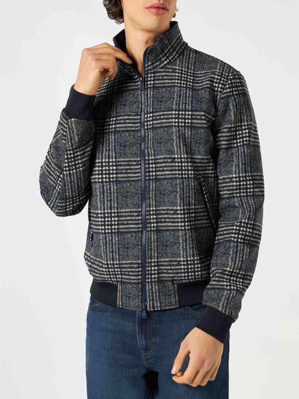 Man mid-weight Prince of Wales bomber jacket