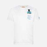 T-shirt da uomo in cotone con ricamo | PORTOFINO DRY GIN EDIZIONE SPECIALE