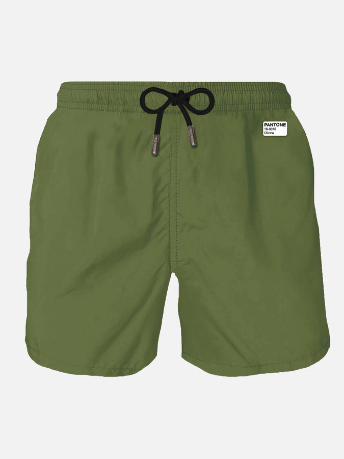 Mc2 Saint Barth Costume da bagno da uomo verde militare | EDIZIONE SPECIALE PANTONE™