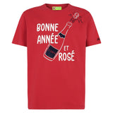 T-shirt Bonne Année et Rosé rossa