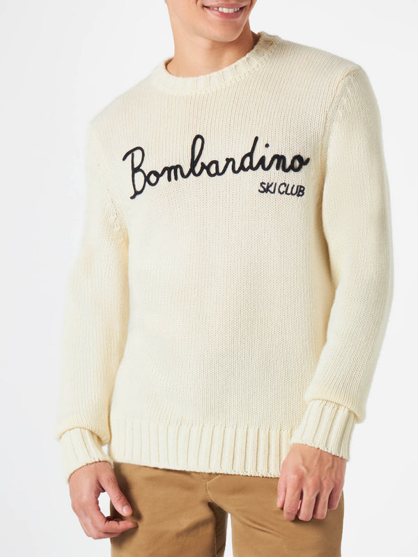 Maglia Bombardino Ski Club in misto cashmere