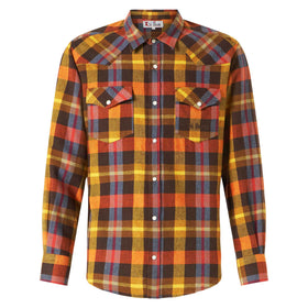 Man shirt with yellow tartan - MC2 Saint Barth