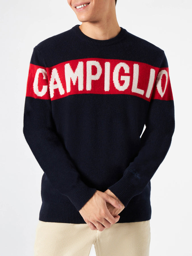 Mc2 Saint Barth Maglia da uomo Campiglio in misto cashmere