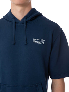Man short sleeve hoodie - MC2 Saint Barth