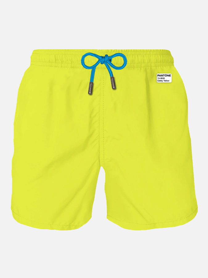 Mc2 Saint Barth Costume da bagno da uomo giallo fluo | EDIZIONE SPECIALE PANTONE™