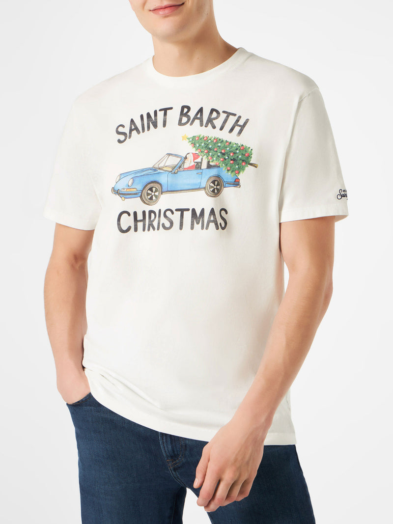 Man t-shirt with Santa Claus print