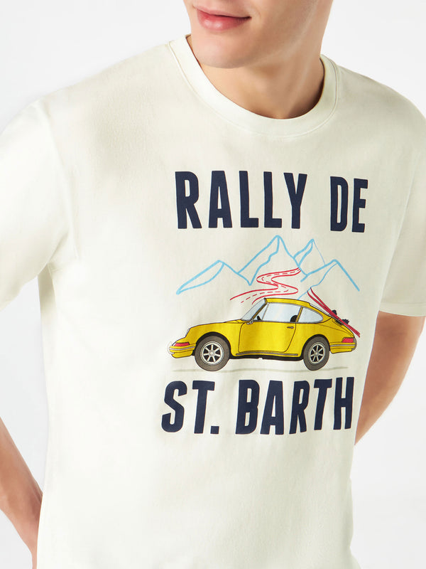 Man t-shirt with car print