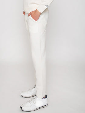Track knitted sweatpants with pockets - MC2 Saint Barth