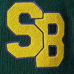 Green knit bomber college style - MC2 Saint Barth